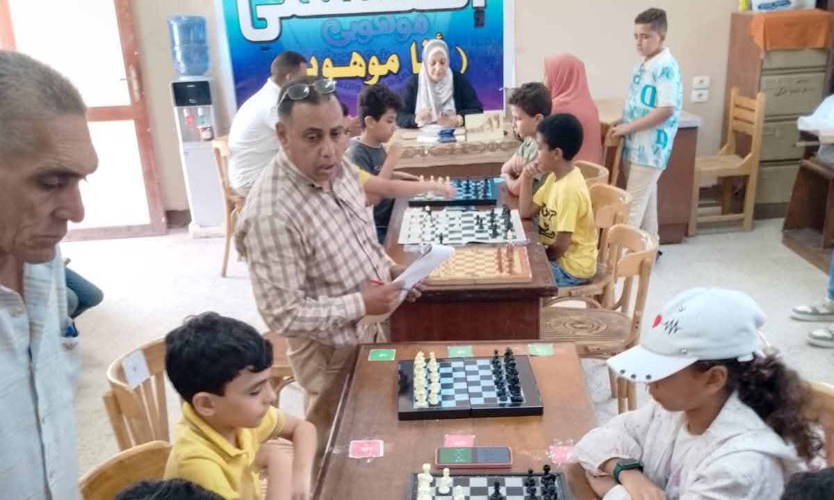 بني سويف تطلق البطولة المدرسية الكبرى للشطرنج